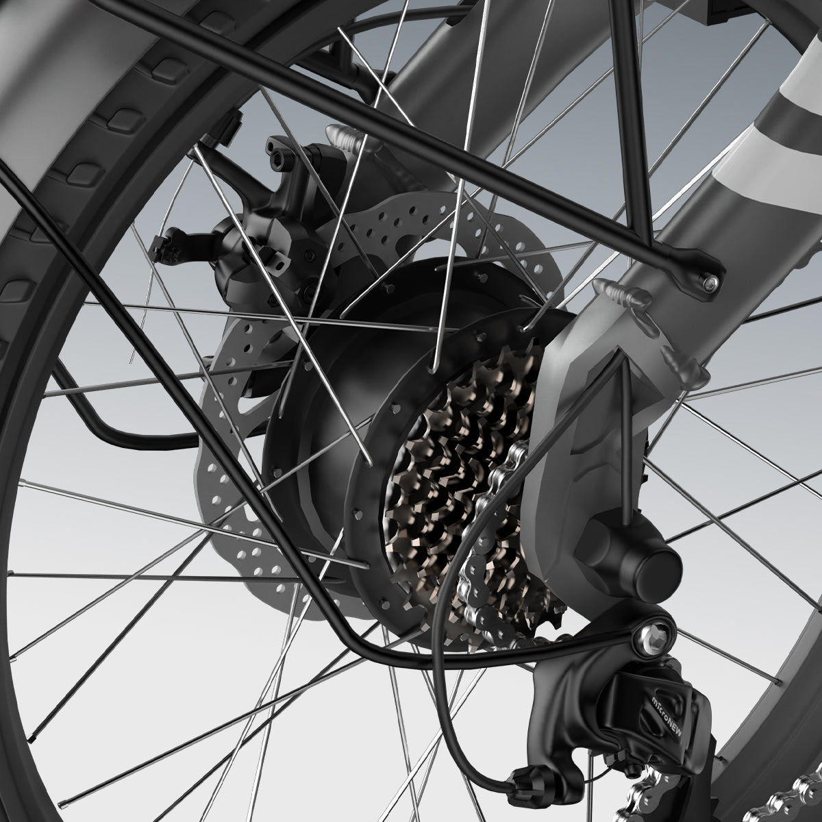 Powerful Geared Hub Motor