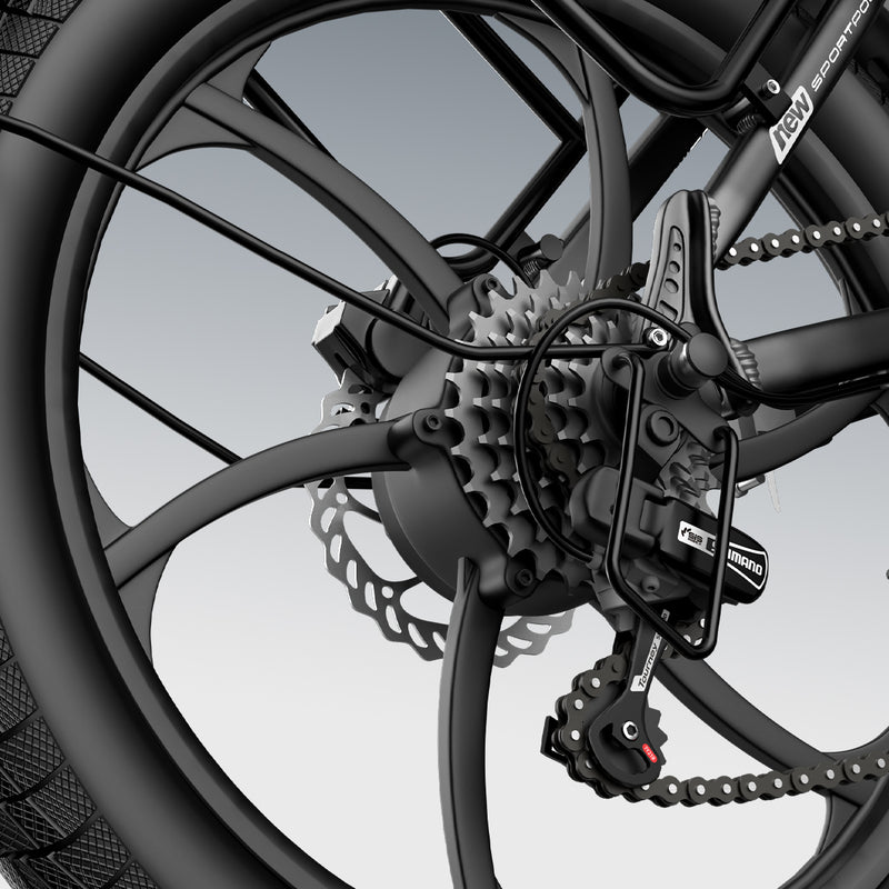 Powerful Geared Hub Motor
